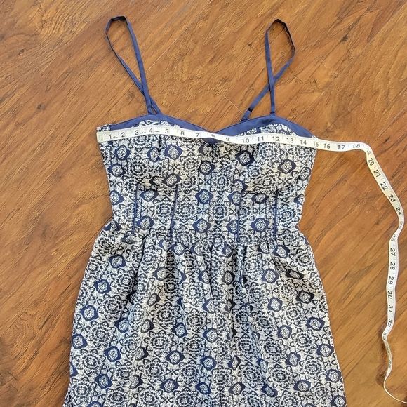 Summer Sundress Blue NWT Never Worn Size Medium Dress - Picture 11 of 11